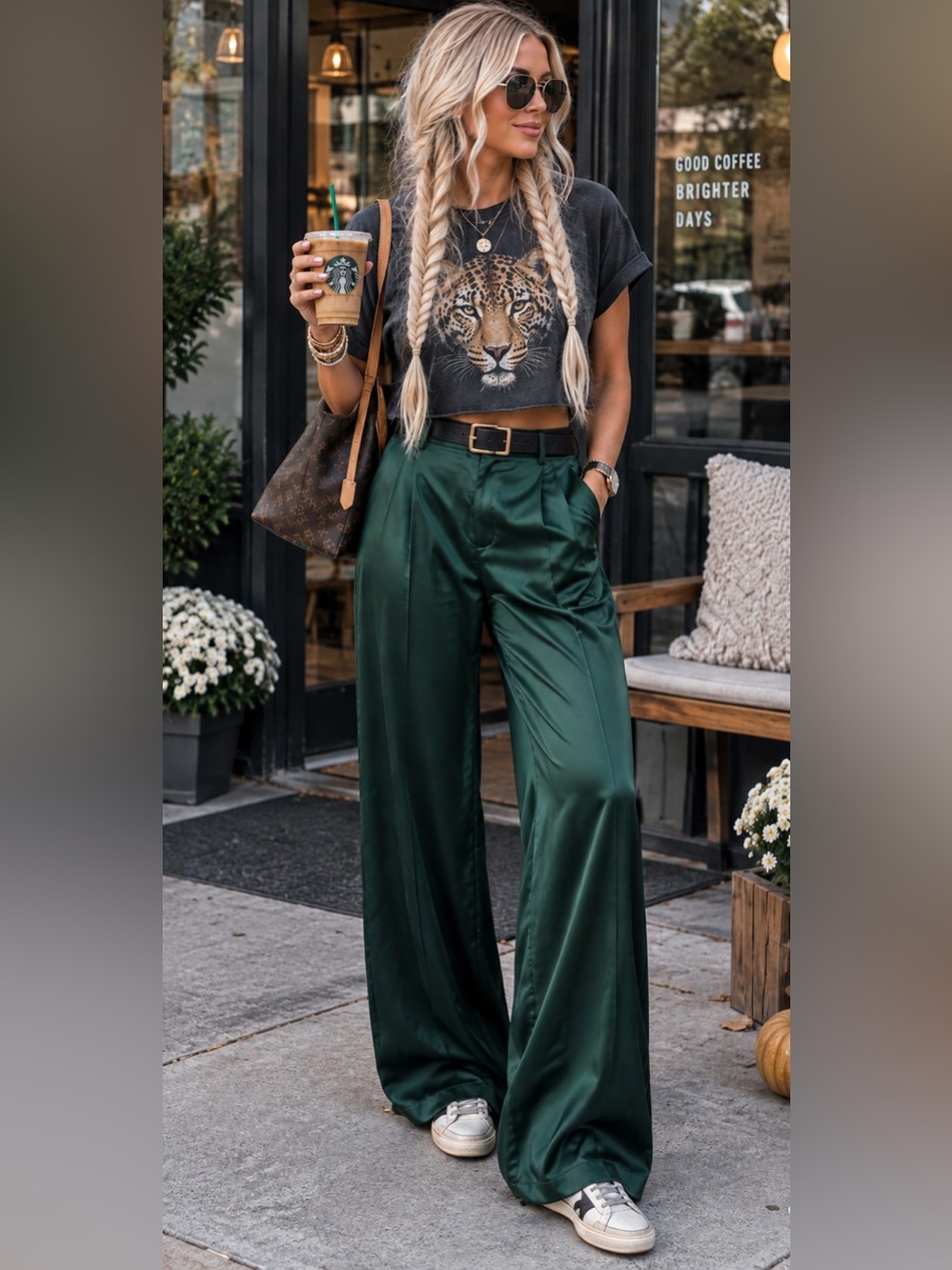 Rachel Zoe Satin Wide Leg Pants $99 MSRP